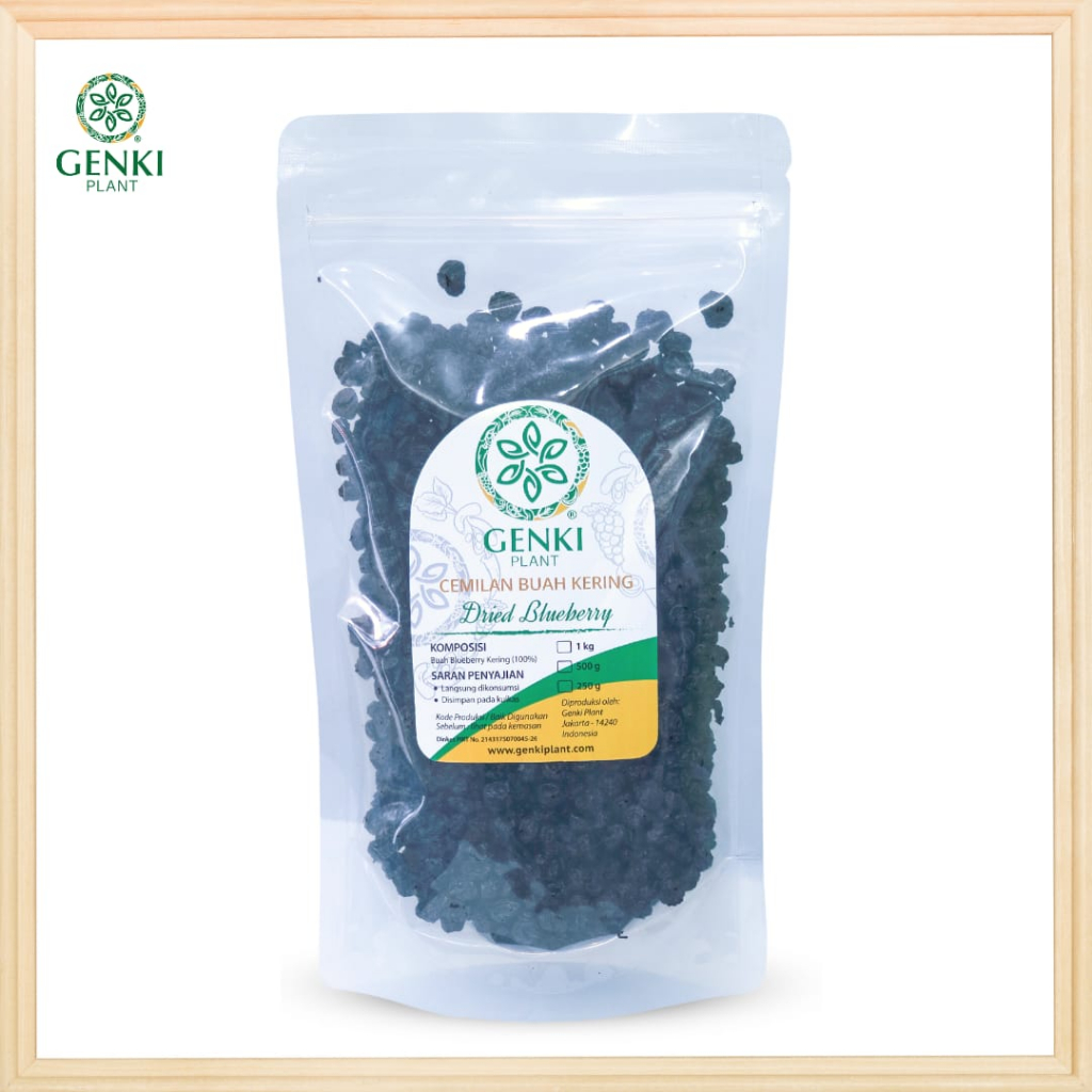 Genki Plant Blueberry Dried - 500g