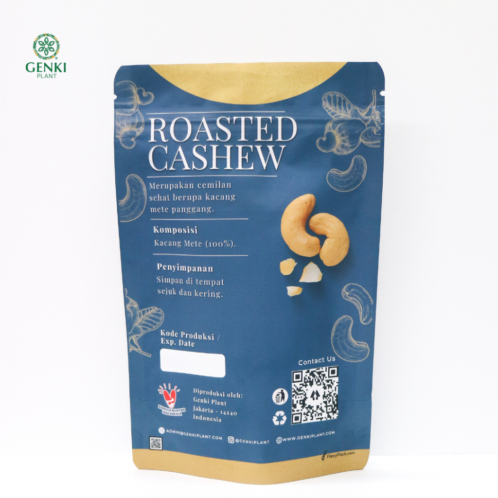 Roasted Cashew Nut / Kacang Mete Panggang Jumbo - 100 g thumbnail 2