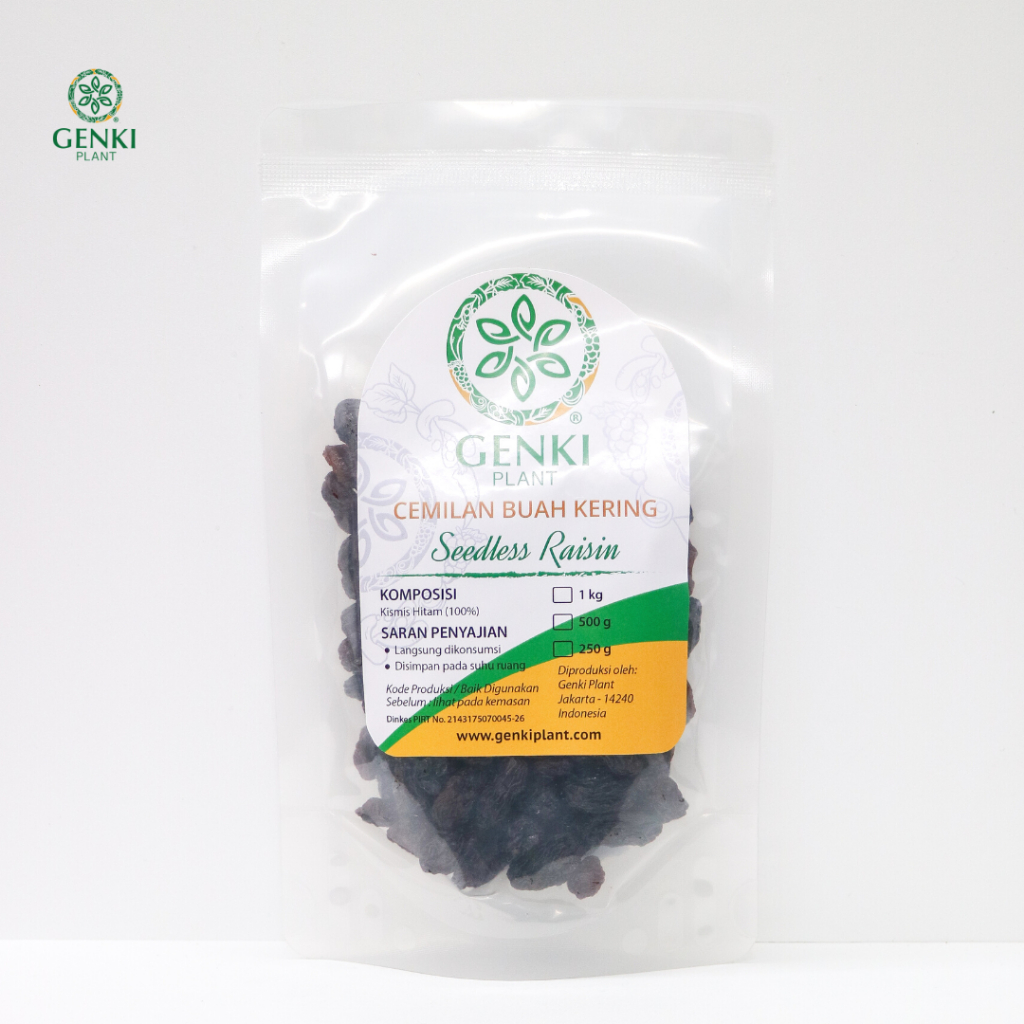 Dark Raisin / Kismis Hitam (Seedless USA) - 100 g