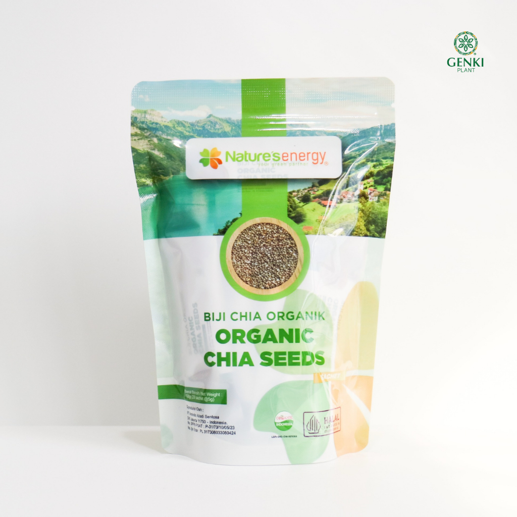 Nature`s Energy Organic Black Chia Seed - 5 g x 20 sachet