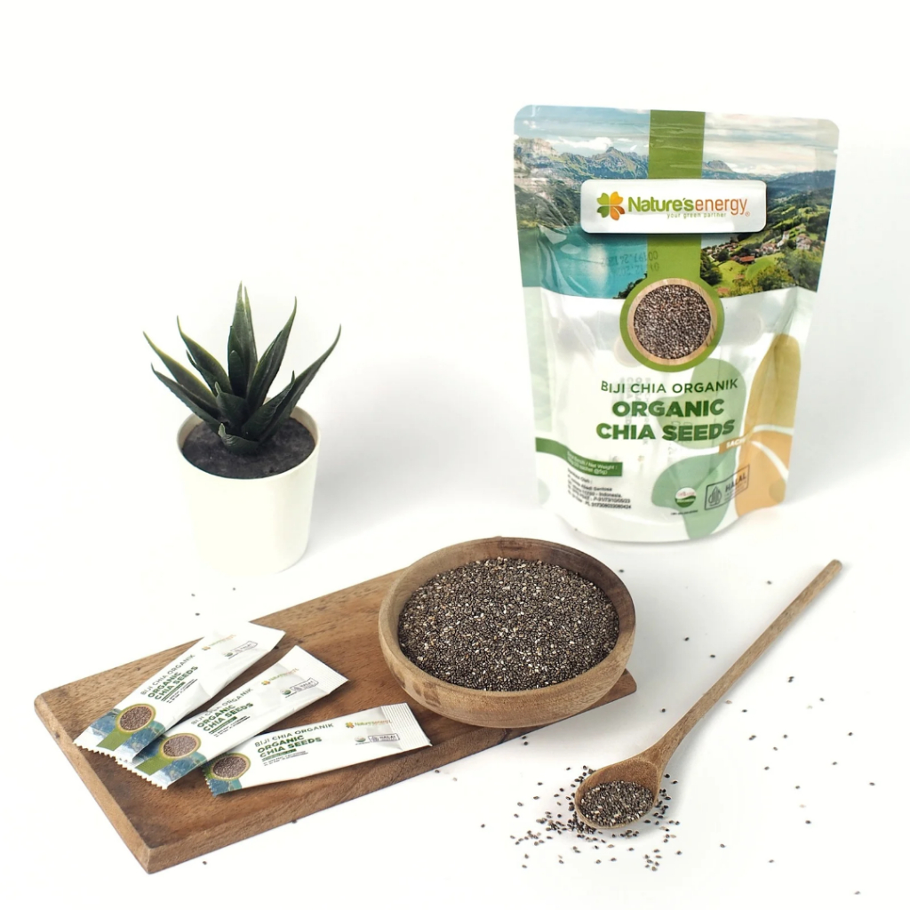 Nature`s Energy Organic Black Chia Seed - 5 g x 20 sachet thumbnail 3