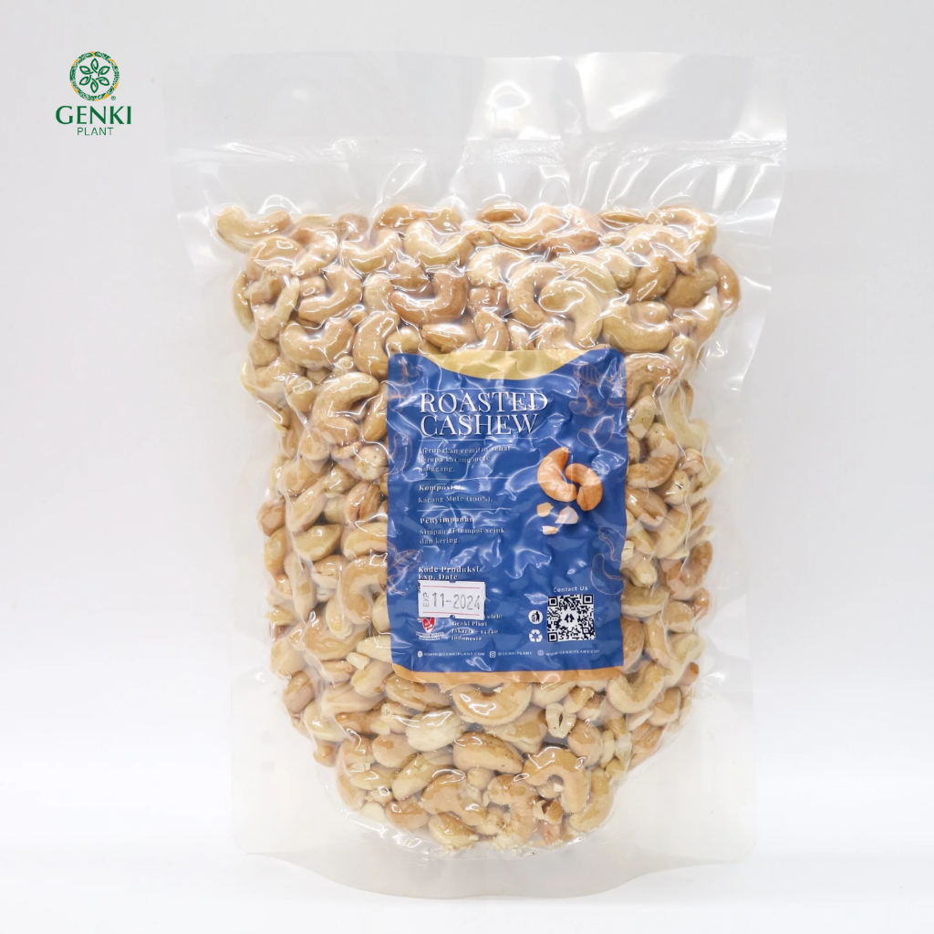 Roasted Cashew Nut / Kacang Mete Panggang Jumbo - 1 kg thumbnail 2