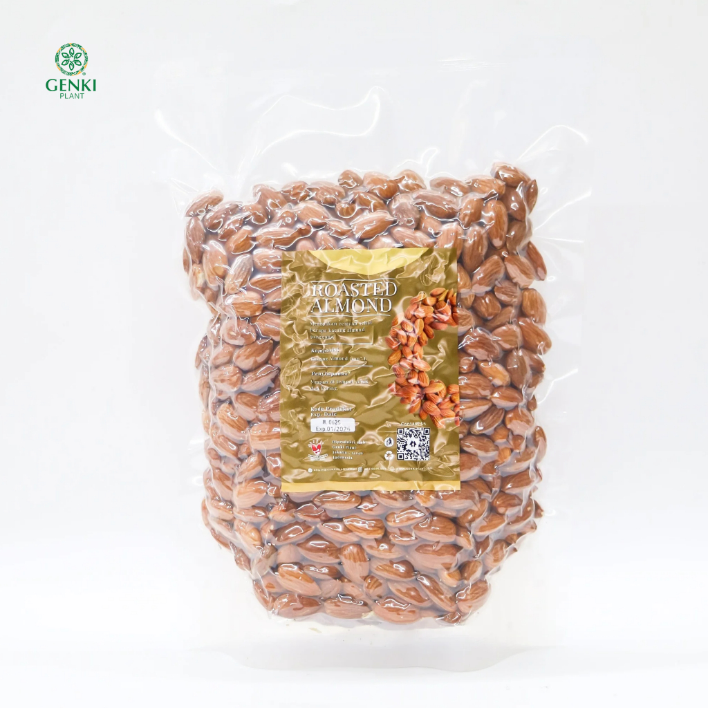 Roasted Almond / Kacang Almond Panggang - 1 kg thumbnail 2
