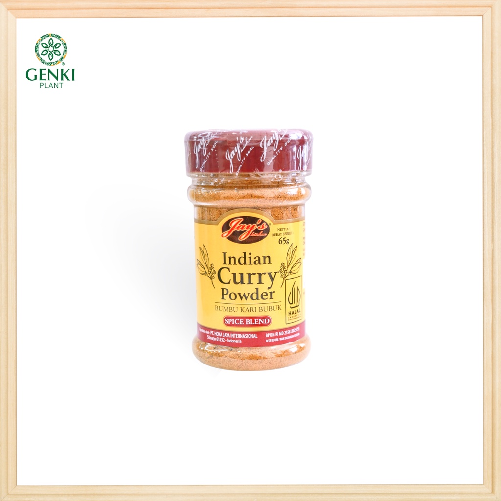 Jay's Indian Curry Powder (Bubuk Bumbu Kari) - 65 g