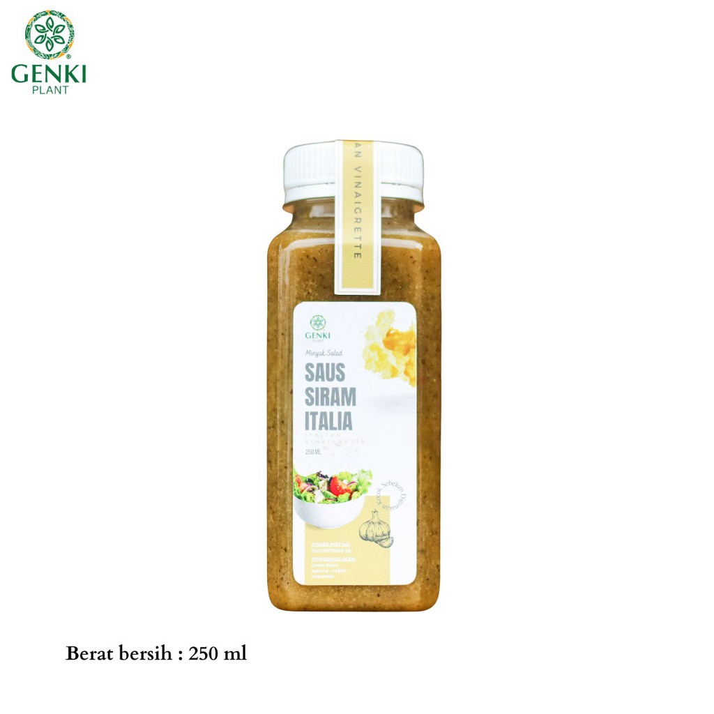 Italian Vinaigrette / Saus Siram Italia / Salad Dressing - 250 ml