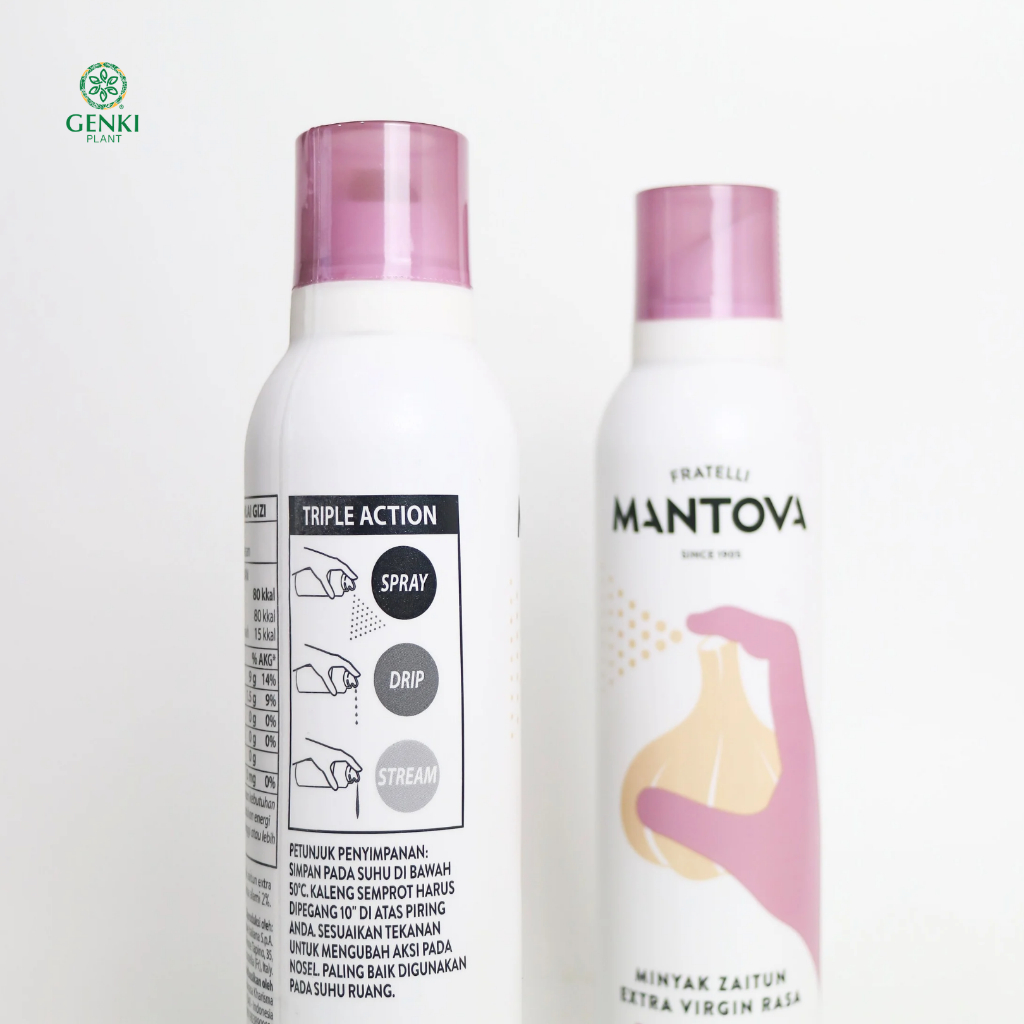 Mantova Garlic Extra Virgin Olive Oil Spray - 200 ml thumbnail 3