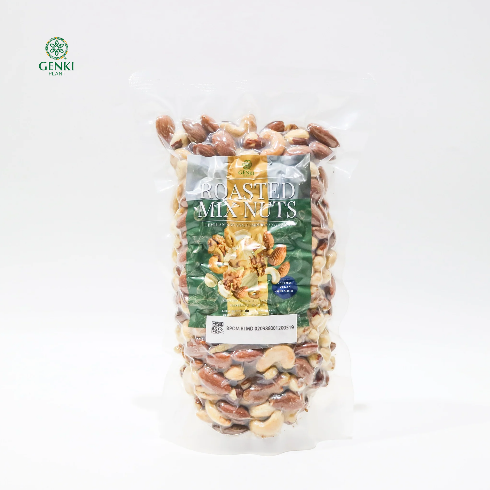 Genki Plant Kacang Campur Panggang / Roasted Mix Nut - 500 g