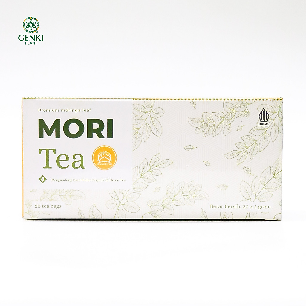 Rumah Kelor Teh Celup Daun Kelor / Mori Tea Bag - 20 bag