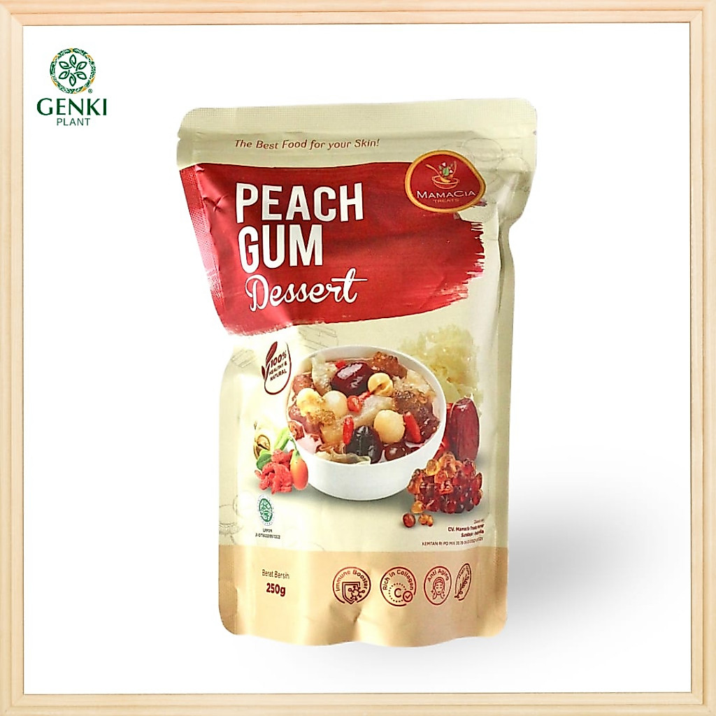 Mamacia Treats Peach Gum Dessert Mini Pack - 250 g