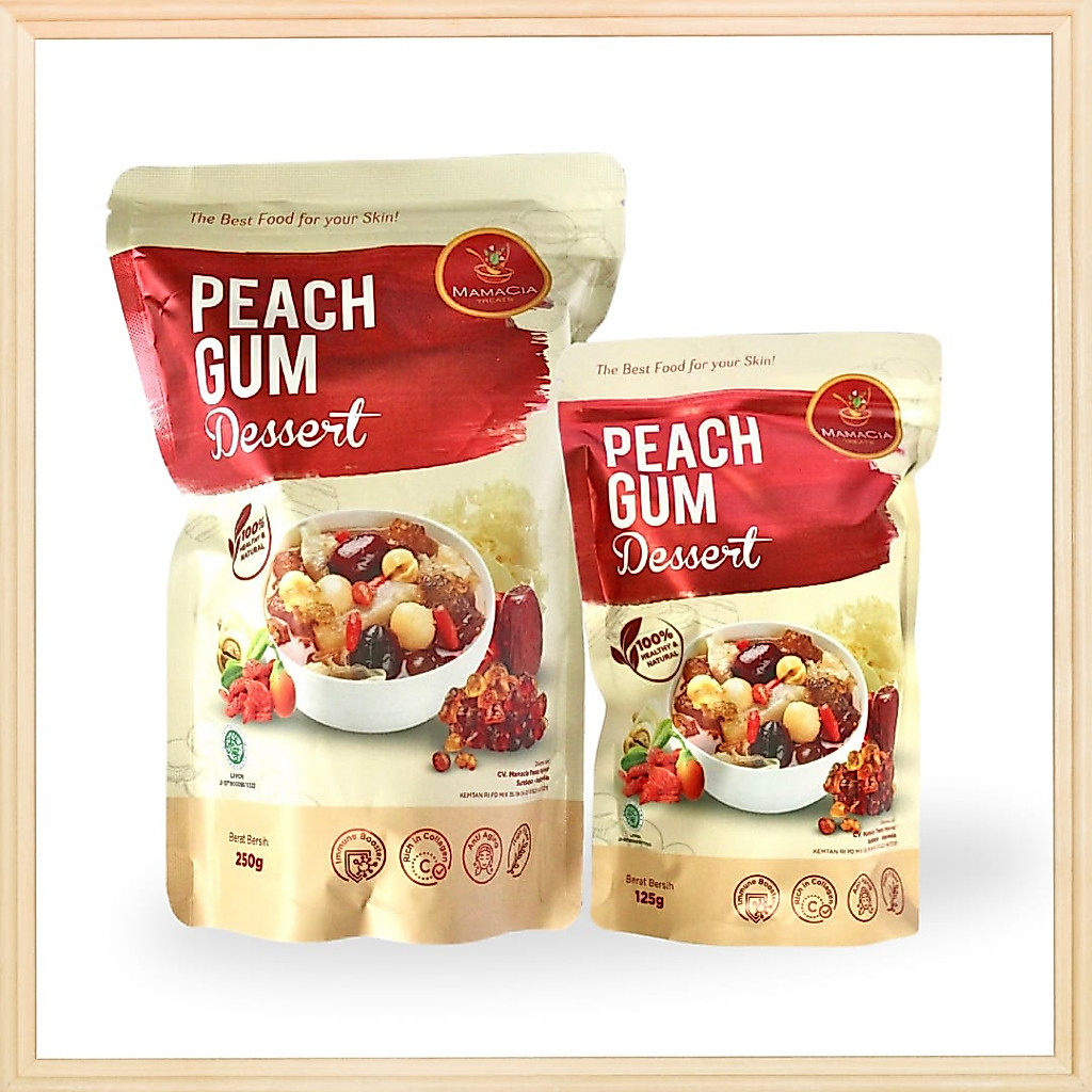 Mamacia Treats Peach Gum Dessert Mini Pack - 250 g thumbnail 3