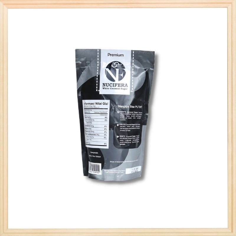 Nucifera White Coconut Sugar (Pouch) - 250 g thumbnail 2