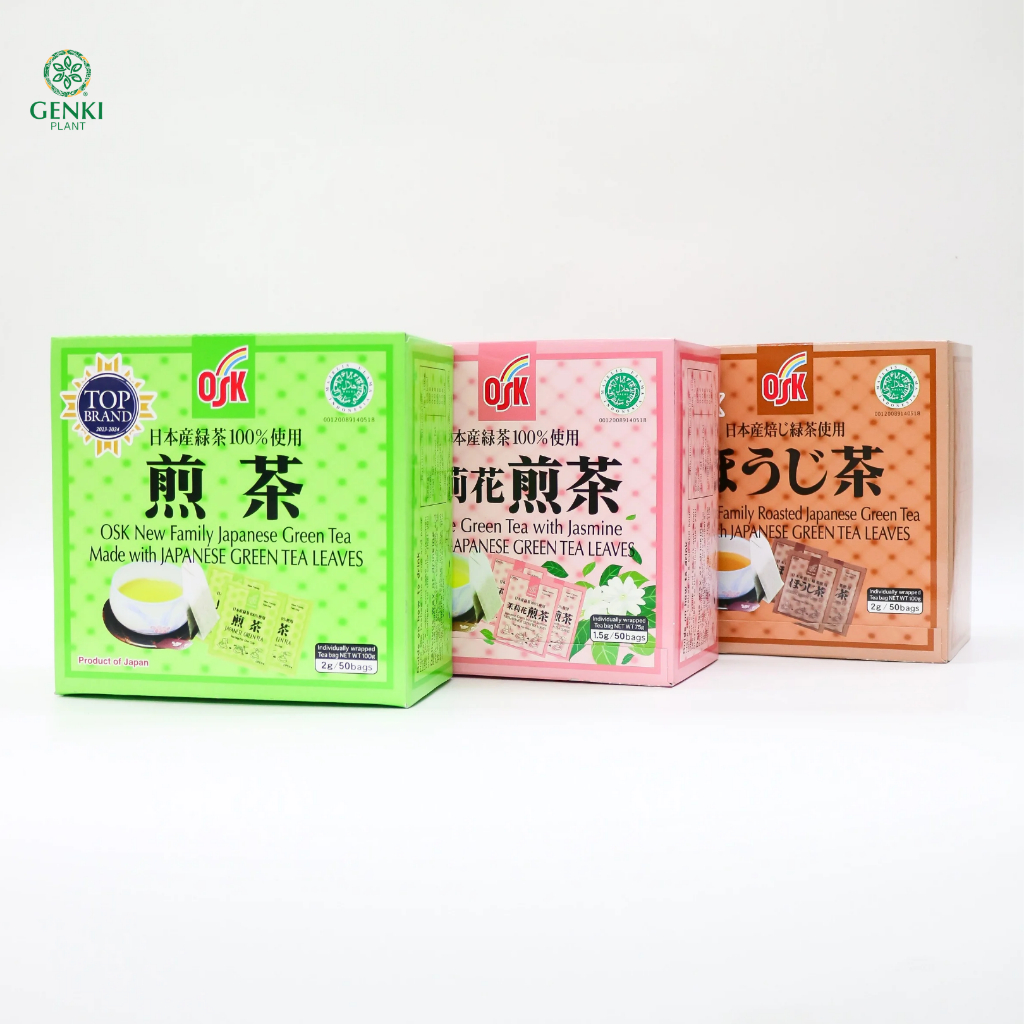 OSK Japanese Green Tea / Teh Hijau Green Tea Jepang - 50 Sachet