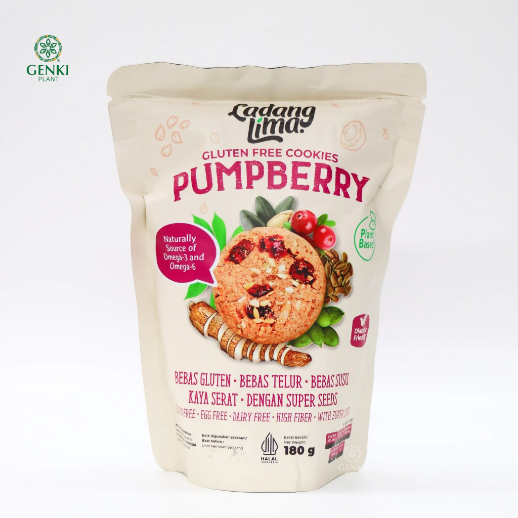 Ladang Lima Pumpberry Cookies - 180 gr