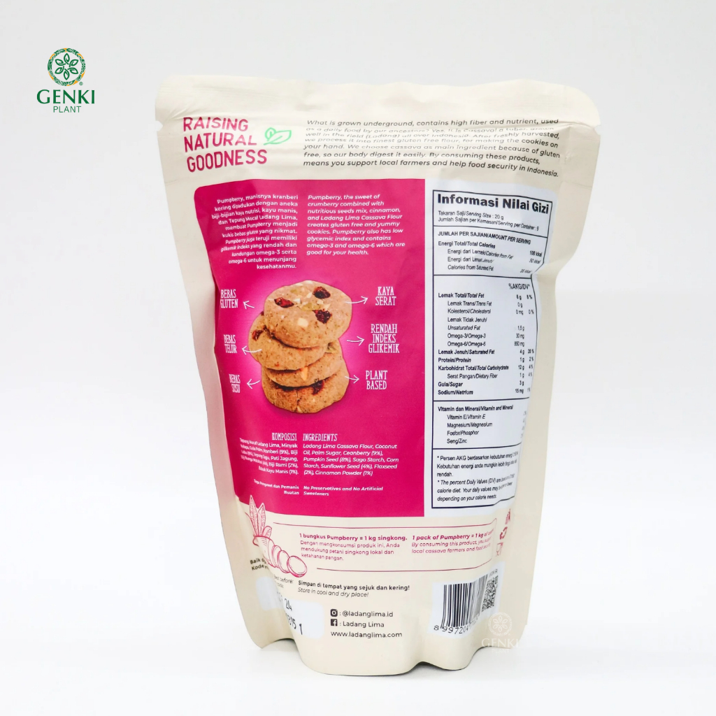 Ladang Lima Pumpberry Cookies - 180 gr thumbnail 2