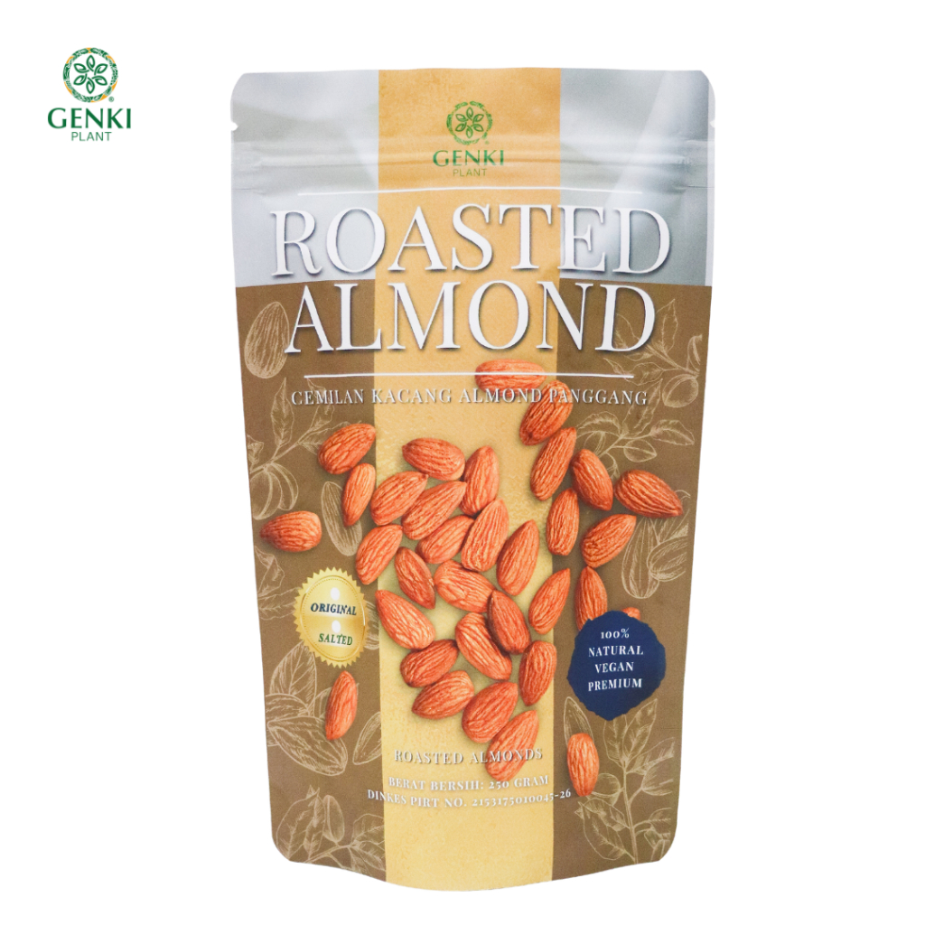 Roasted Almond / Kacang Almond Panggang - 250 g