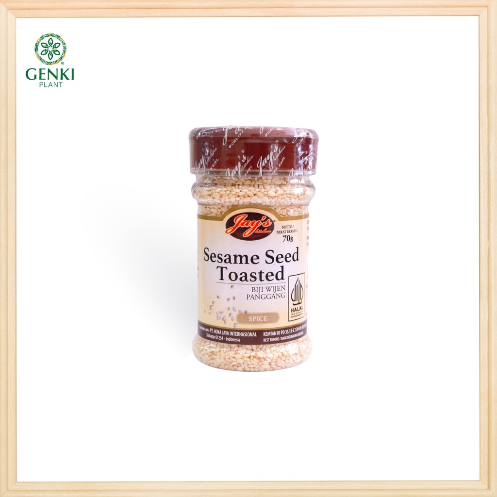 Jay's Sesame Seed Toasted (Biji Wijen Panggang) - 70 g