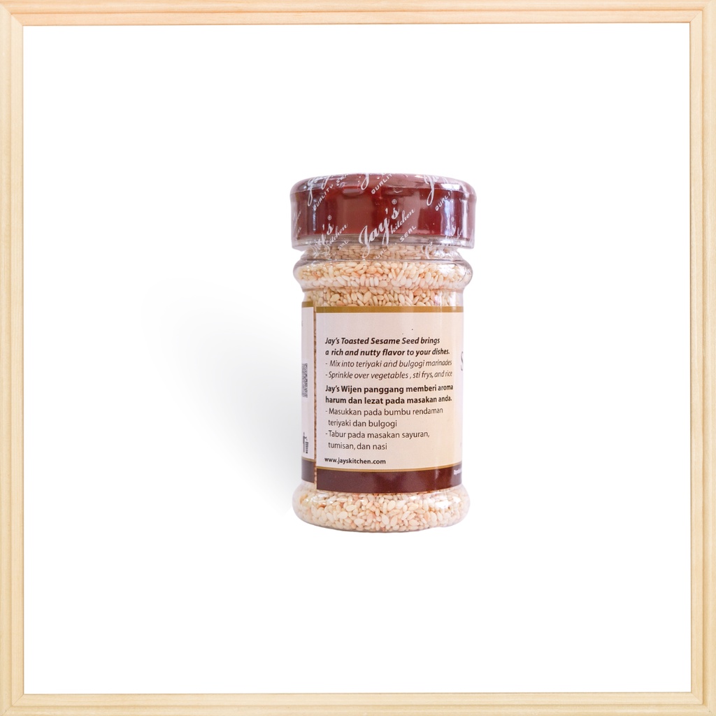 Jay's Sesame Seed Toasted (Biji Wijen Panggang) - 70 g thumbnail 2