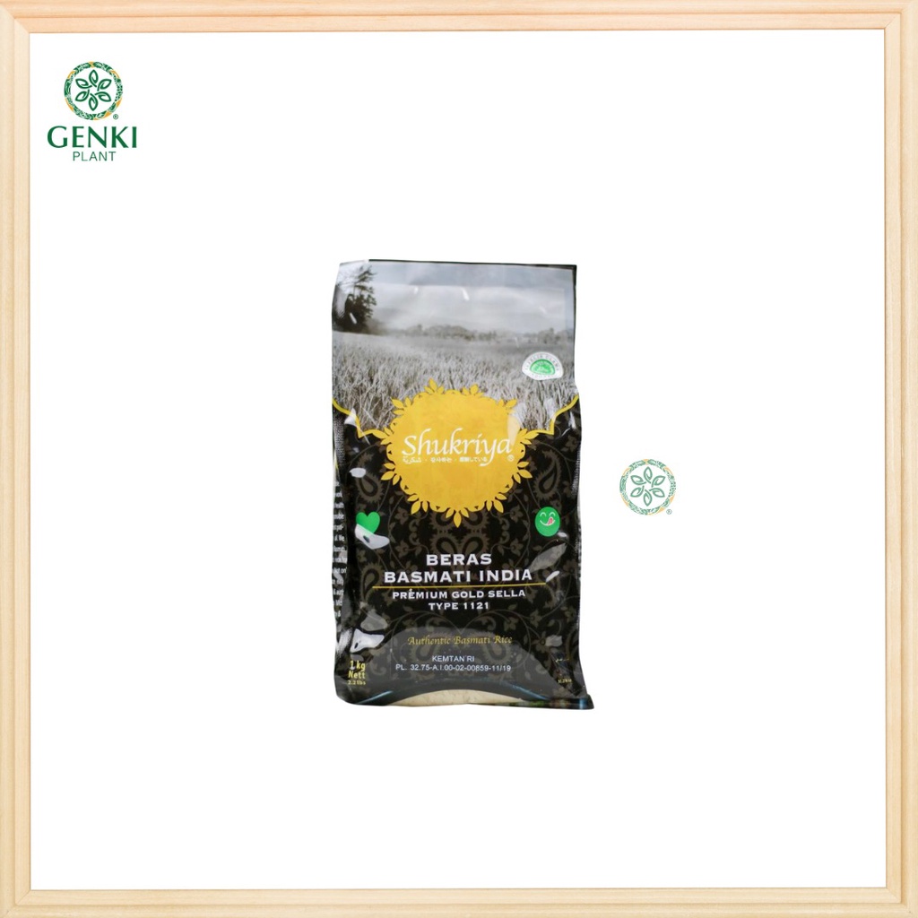 Shukriya Basmati Rice / Beras Basmati - 1 kg