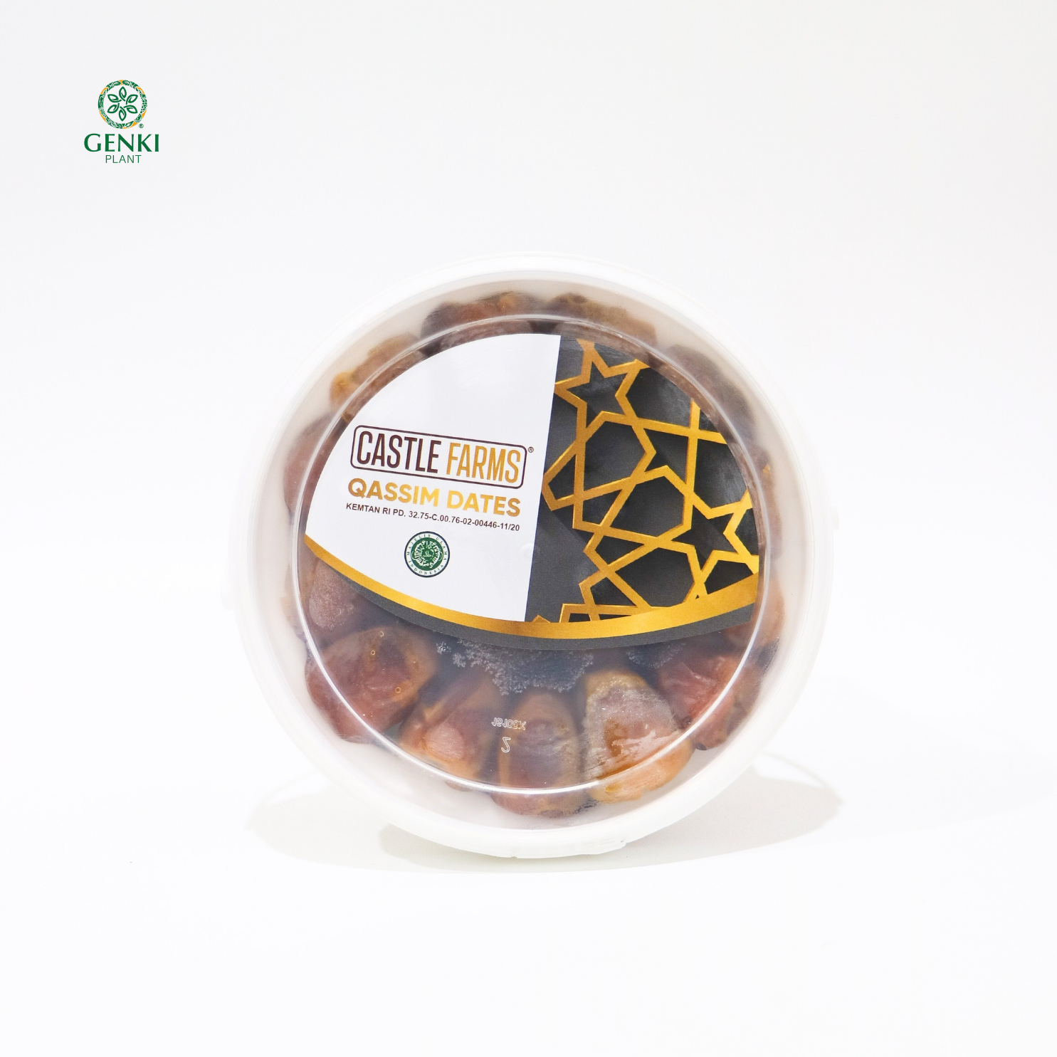 Castle Farms Kurma Sukari Kemasan Ember - 850 g
