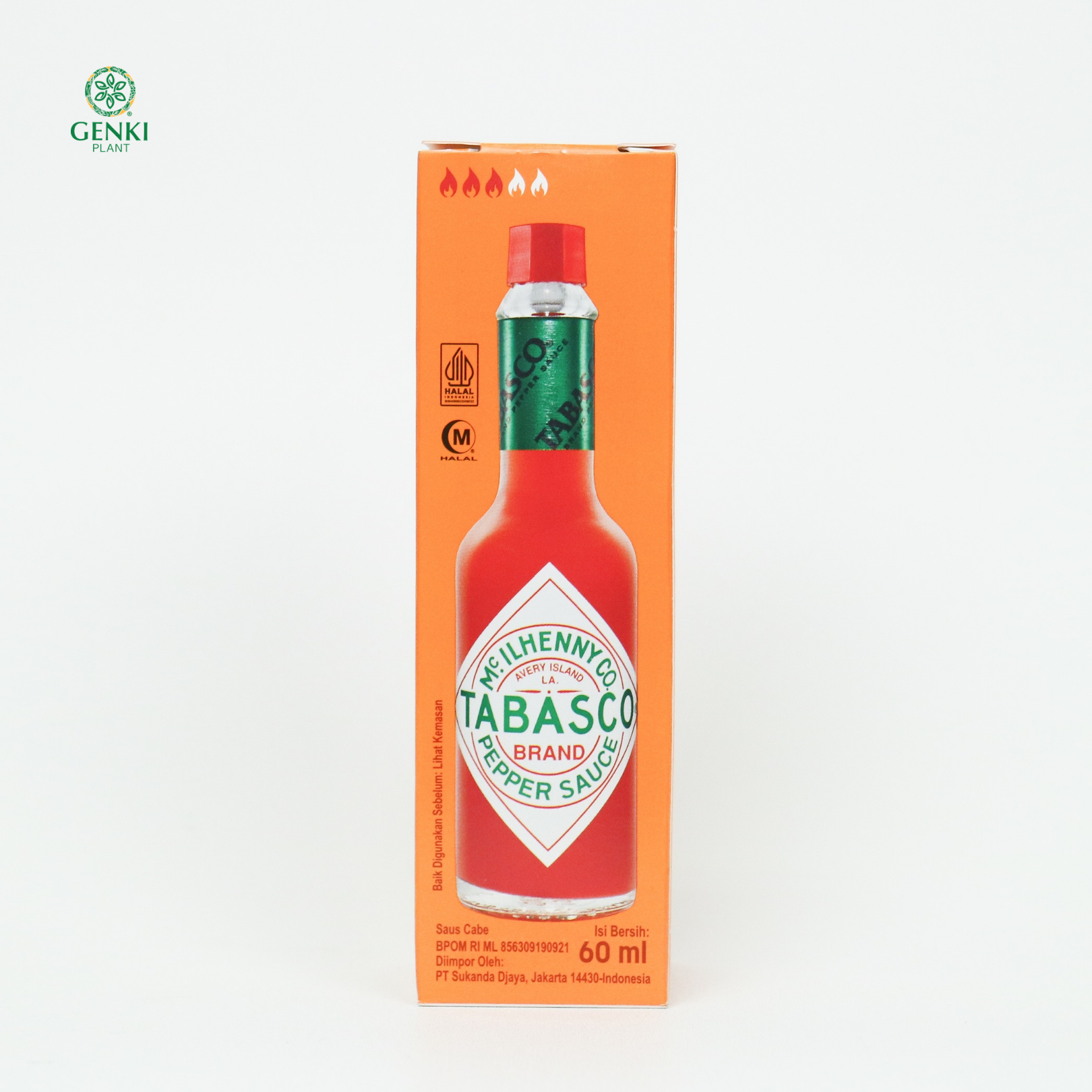Tabasco Original Red Pepper Sauce / Saus Cabai Pedas Halal – 60 ml thumbnail 4