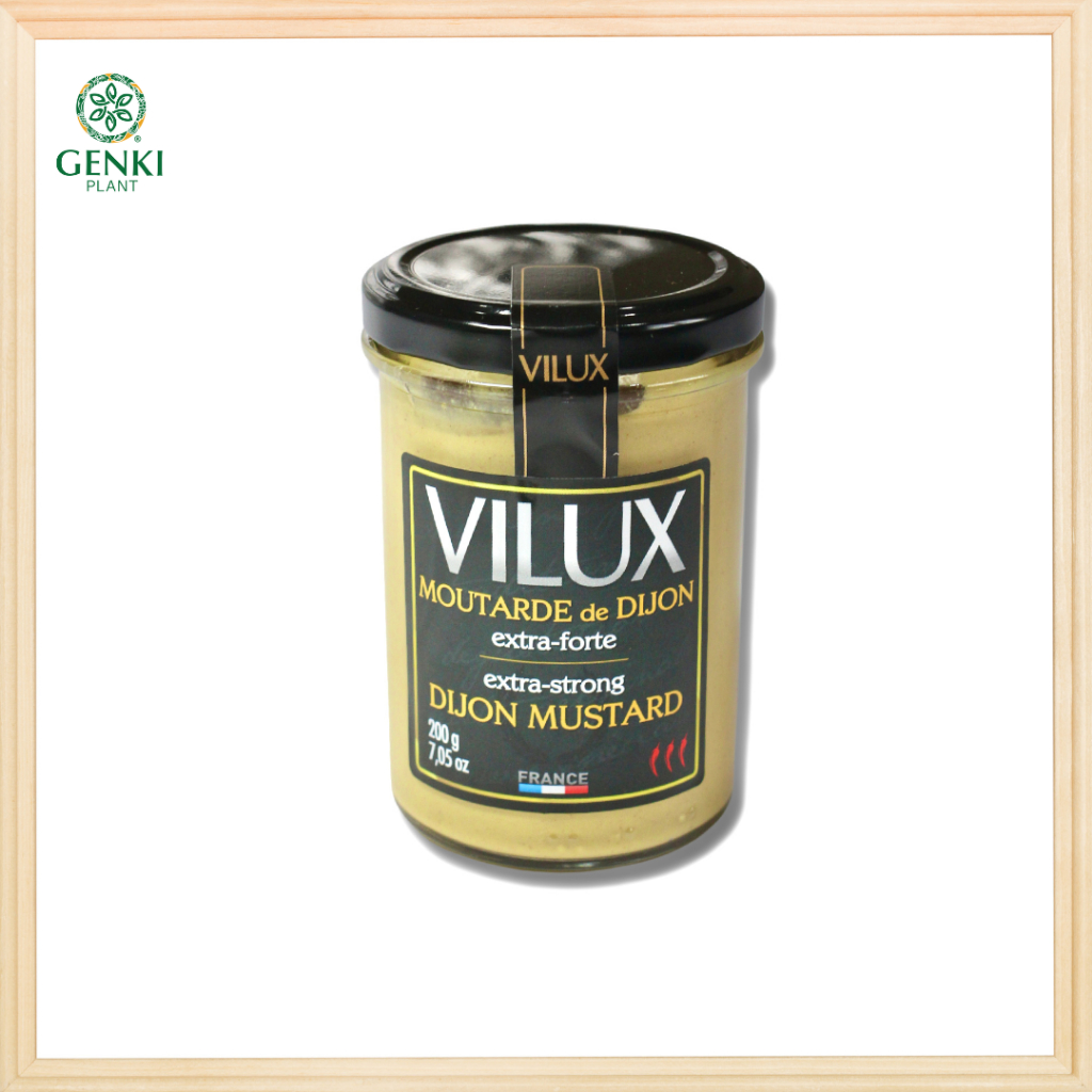 Vilux Dijon Mustard Original Recipe / Extra Strong Dijon Mustard - 200 g