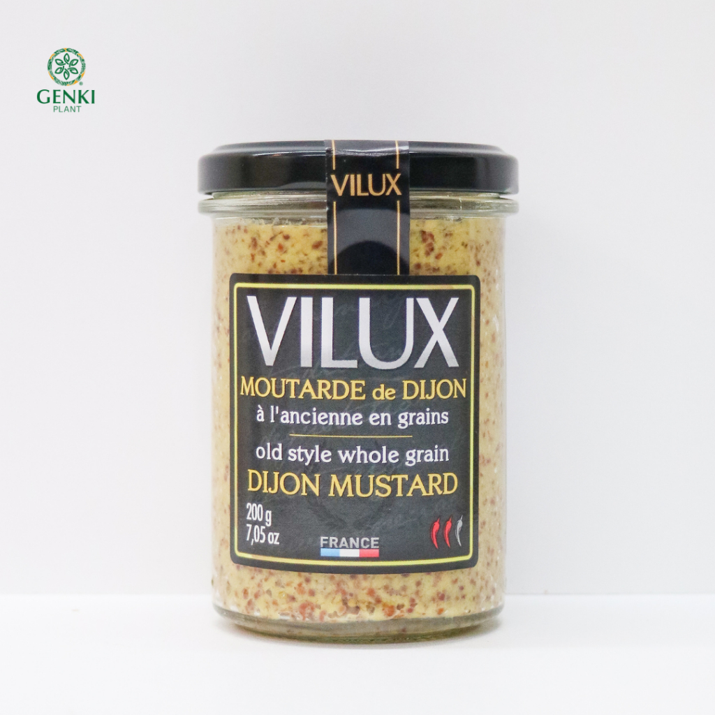 Vilux Grainy Dijon Mustard - 200 g